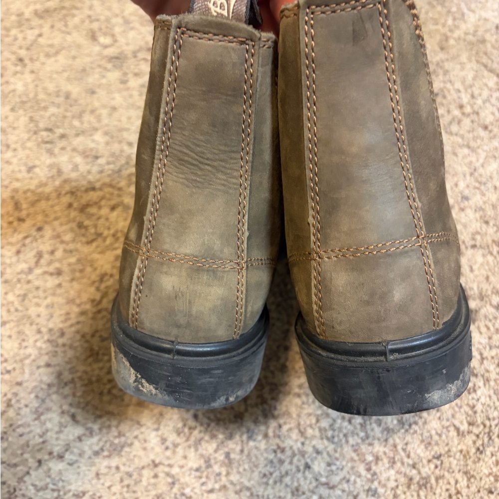Blundstone 1306 Rustic Brown Square Toe Boots 7au… - image 5